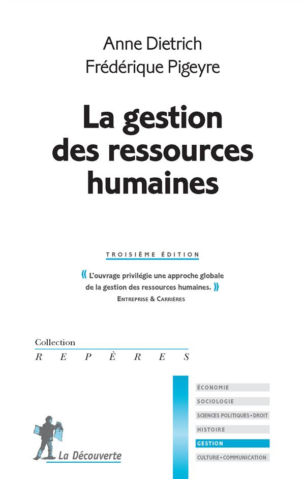 LA GESTION DES RESSOURCES HUMAINES 3E EDITION