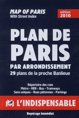 R14 - PLAN PARIS & PROCHE BANLIEUE - 9 X 13,5