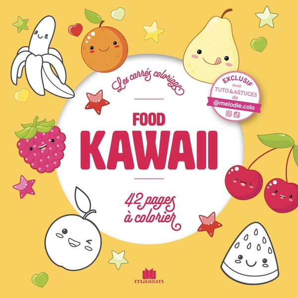 KAWAI FOOD - 42 PAGES A COLORIER