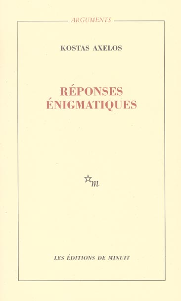 REPONSES ENIGMATIQUES FAILLES, PERCEE