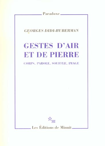 GESTES D AIR ET DE PIERRE