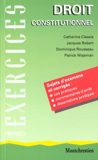 DROIT CONSTITUTIONNEL - 4EME EDITION