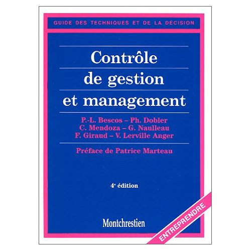 CONTROLE DE GESTION ET MANAGEMENT - 4EME EDITION