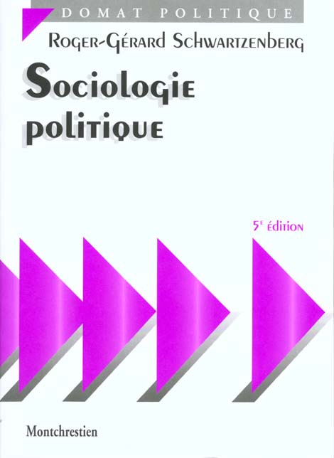 SOCIOLOGIE POLITIQUE - 5EME EDITION