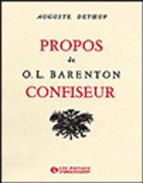 PROPOS DE O.L. BARENTON, CONFISEUR