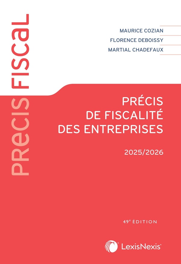 PRECIS DE FISCALITE DES ENTREPRISES 2025/2026
