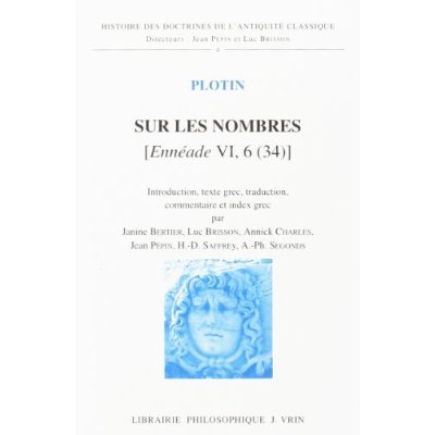 TRAITE SUR LES NOMBRES (ENNEADE VI 6 / 34 /)