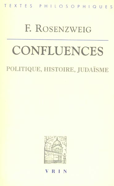 CONFLUENCES POLITIQUE, HISTOIRE, JUDAISME