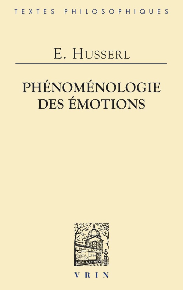 PHENOMENOLOGIE DES EMOTIONS