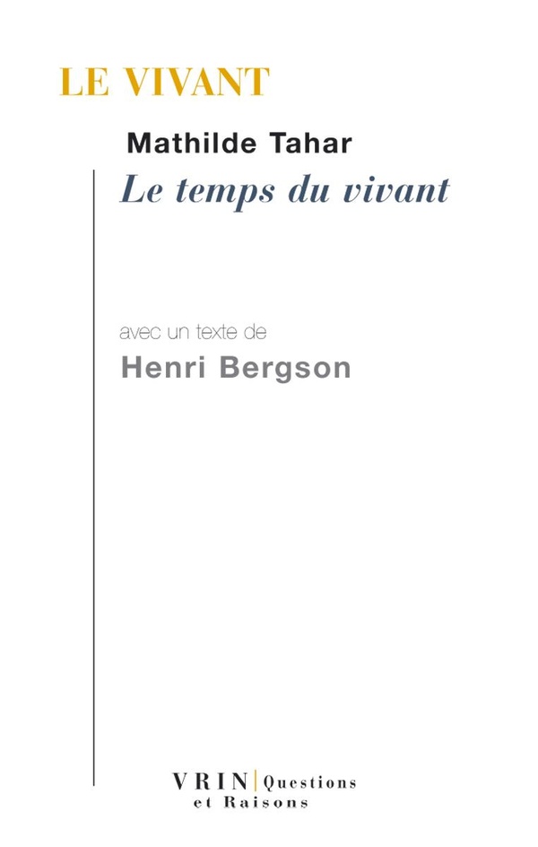 LE TEMPS DU VIVANT