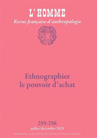 L'HOMME N 255-256 - POUVOIR D'ACHAT