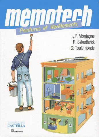 MEMOTECH PEINTURE ET REVETEMENTS LYCEES PRO