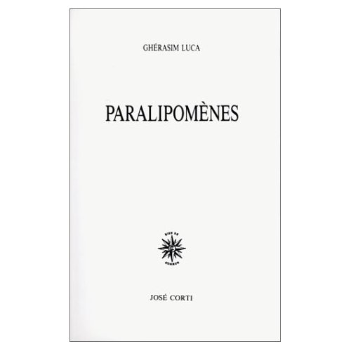 PARALIPOMENES