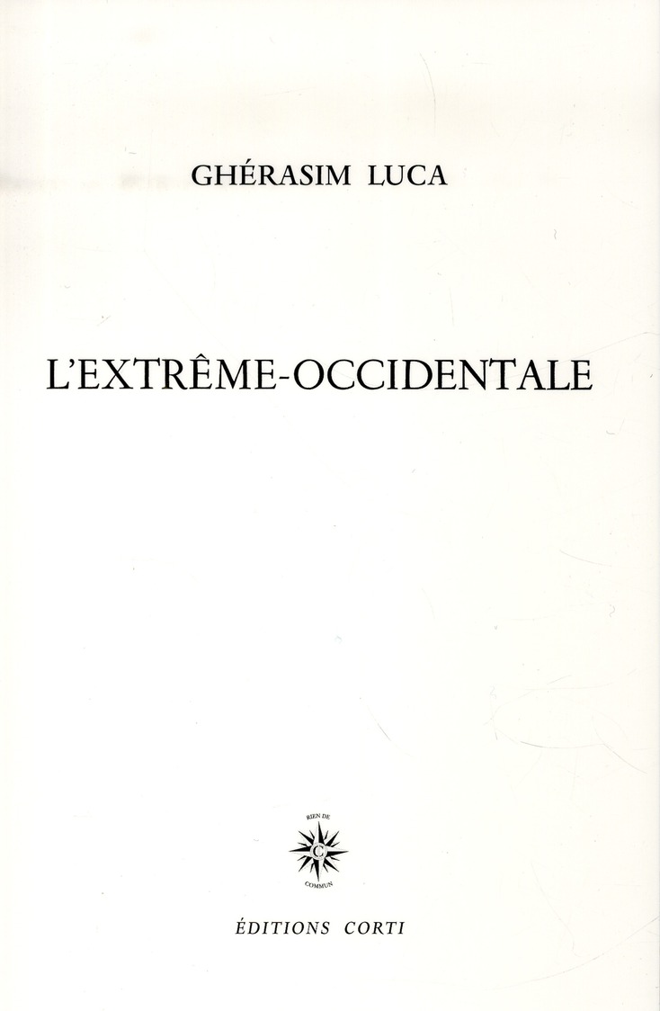 L'EXTREME-OCCIDENTALE SEPT RITUELS