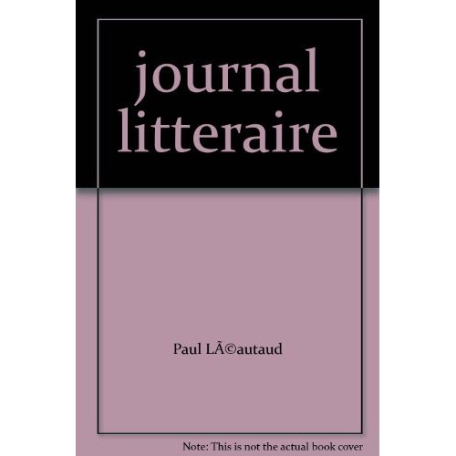 JOURNAL LITTERAIRE - 1932-1935