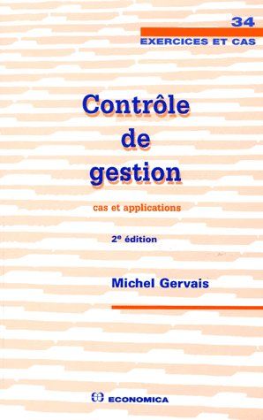 CONTROLE DE GESTION-CAS, 2E ED.