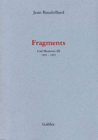 COOL MEMORIES (JOURNAL 1991-1995)