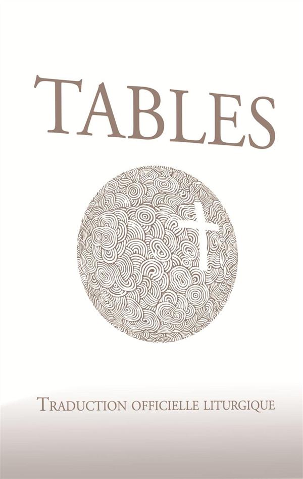 TABLES DE LA BIBLE