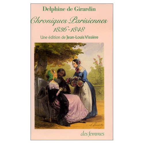 CHRONIQUES PARISIENNES 1836-1848