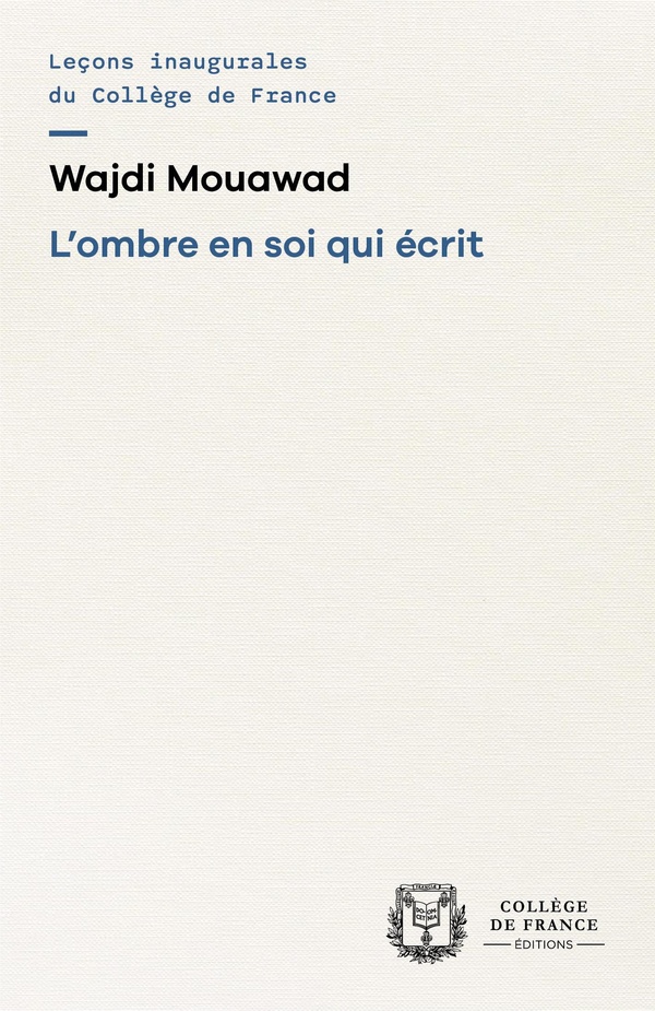 OMBRE EN SOI QUI ECRIT