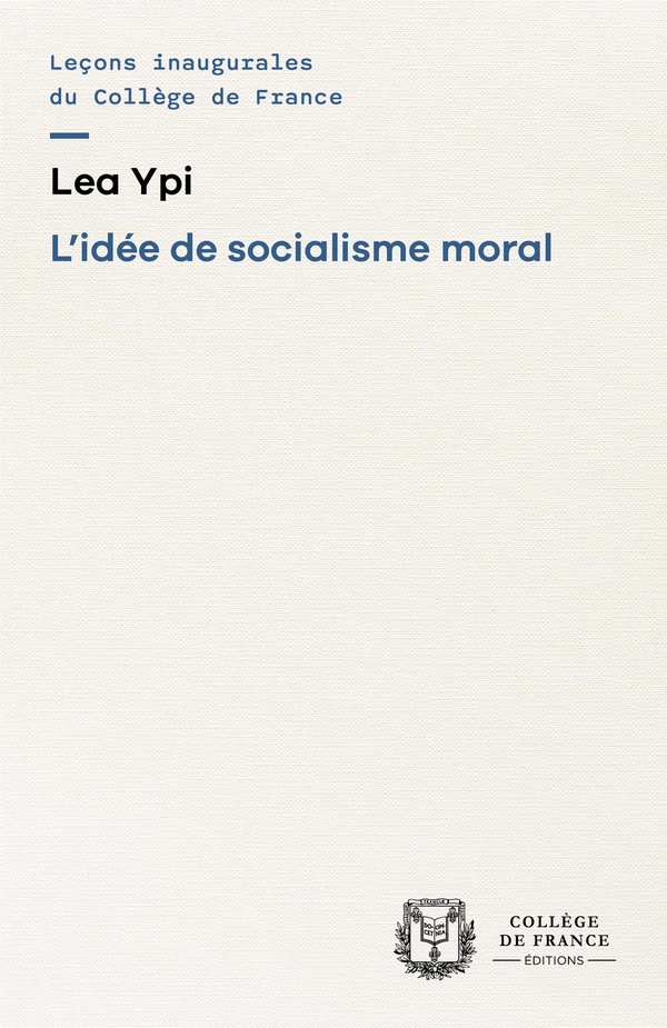 L'IDEE DE SOCIALISME MORAL