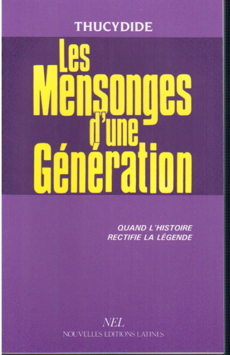 LES MENSONGE D'UNE GENERATION