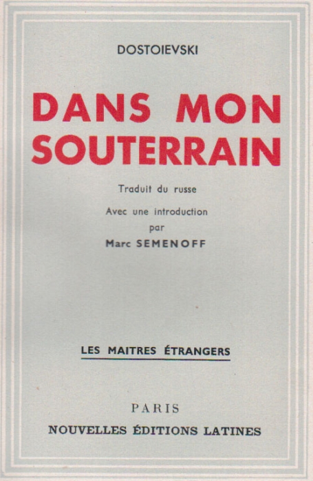 DANS MON SOUTERRAIN