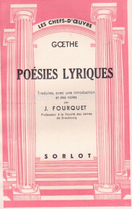 POESIES LYRIQUES