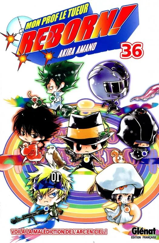 REBORN - TOME 36 - VOILA LA MALEDICTION DE L'ARC-EN-CIEL !