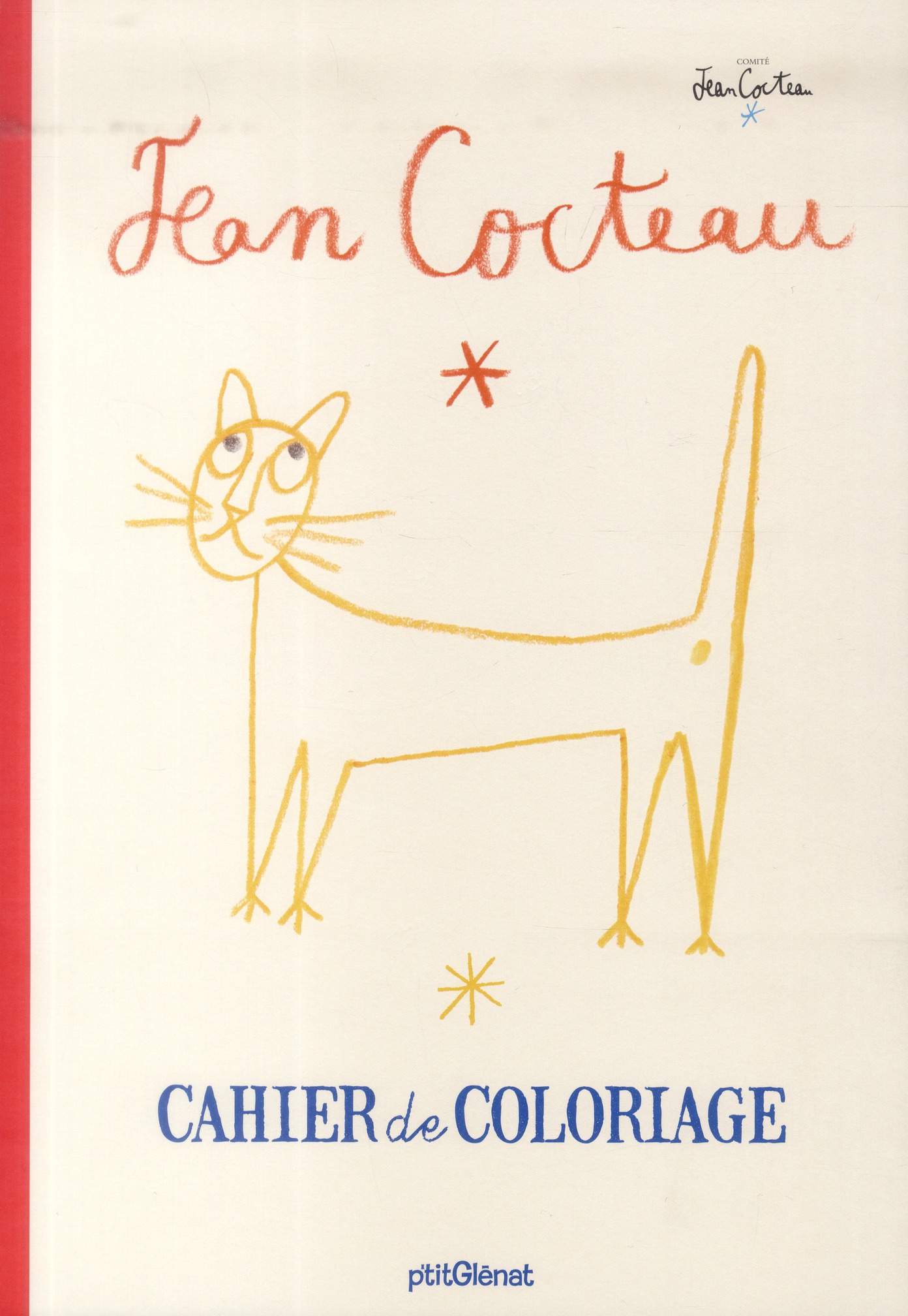 CAHIER DE COLORIAGE JEAN COCTEAU
