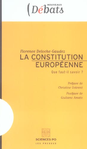 LA CONSTITUTION EUROPEENNE