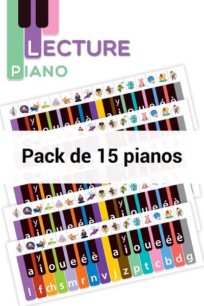 PACK DE 15 - OUTIL PIANO