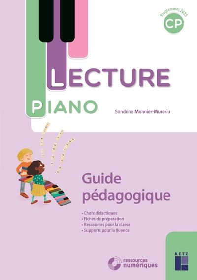 LECTURE PIANO - CP GUIDE PEDAGOGIQUE + TELECHARGEMENT - PROGRAMMES 2025