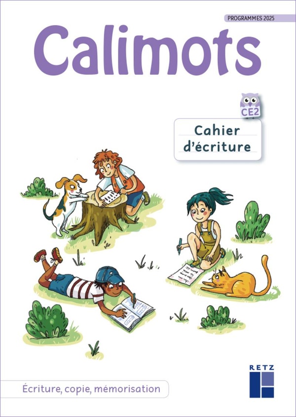 CALIMOTS CE2- CAHIER D'ECRITURE