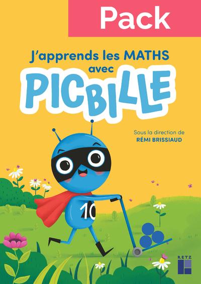 PACK DE 10 - J'APPRENDS LES MATHS AVEC PICBILLE CP - FICHIER DE L'ELEVE EN 1 VOLUME - ED. 2025