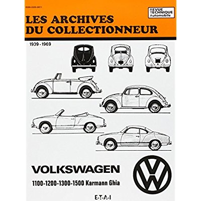 VOLKSWAGEN 1100 1200 1300 1500 KARMANN GHIA (N 20)
