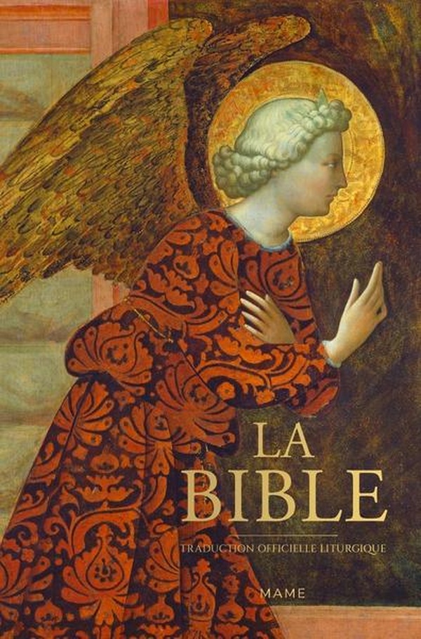 LA BIBLE RELIEE TRANCHE OR