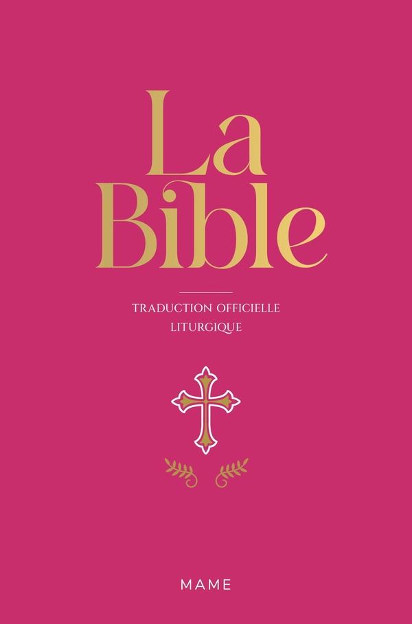 LA BIBLE RELIURE SOUPLE ROSE