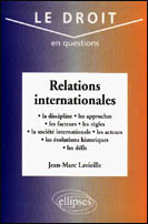 RELATIONS INTERNATIONALES