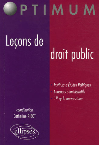 LECONS DE DROIT PUBLIC