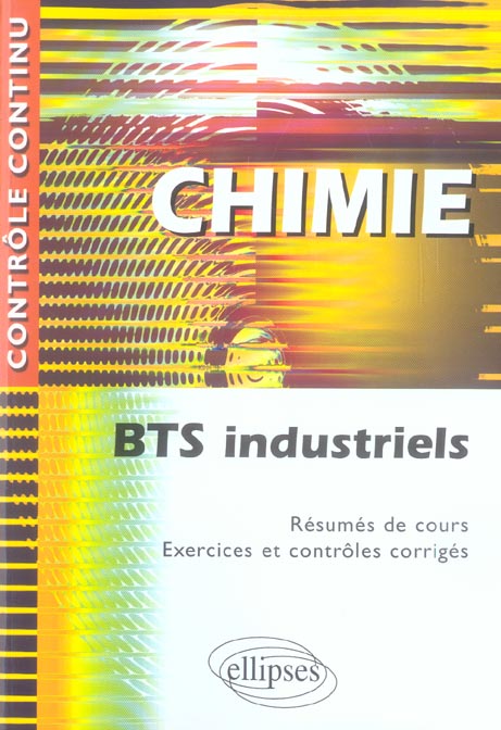 CHIMIE - BTS INDUSTRIELS