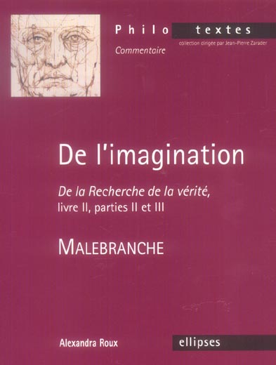MALEBRANCHE, DE L'IMAGINATION