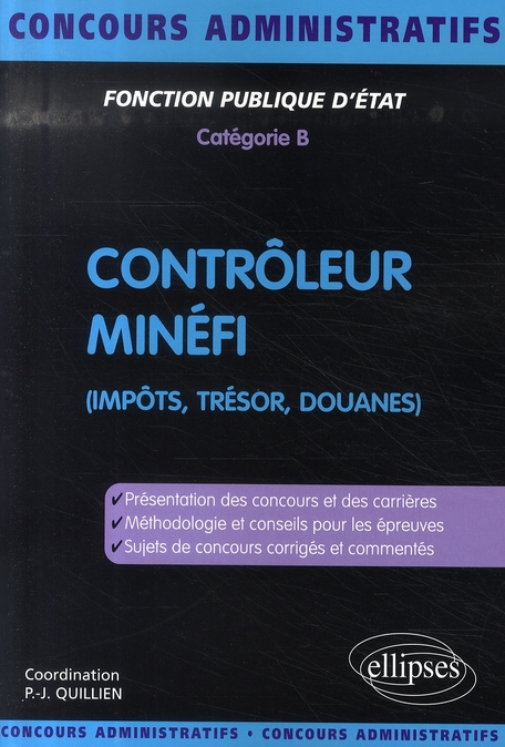 CONTROLEUR MINEFI (IMPOTS, TRESOR, DOUANES)