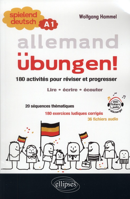 ALLEMAND  SPIELEND DEUTSCH  AUBUNGEN!  180 ACTIVITES POUR REVISER ET PROGRESSER EN ALLEMAND  (LI