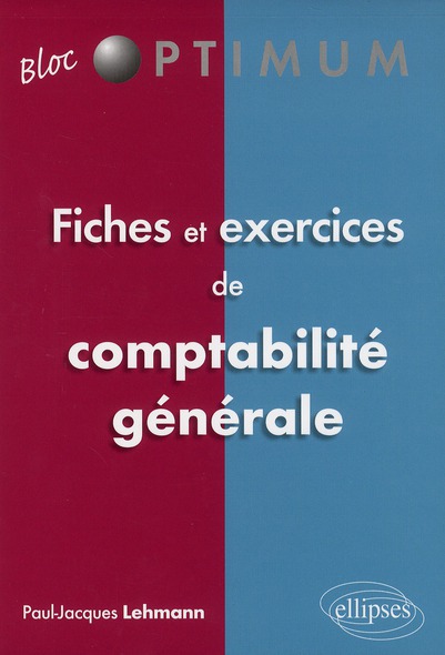 FICHES ET EXERCICES DE COMPTABILITE GENERALE