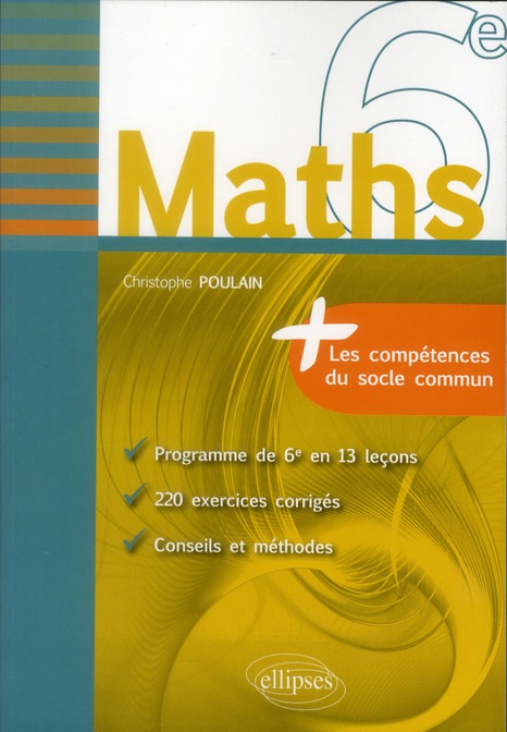 MATHS 6E - FICHES DE RAPPEL + EXERCICES CORRIGES