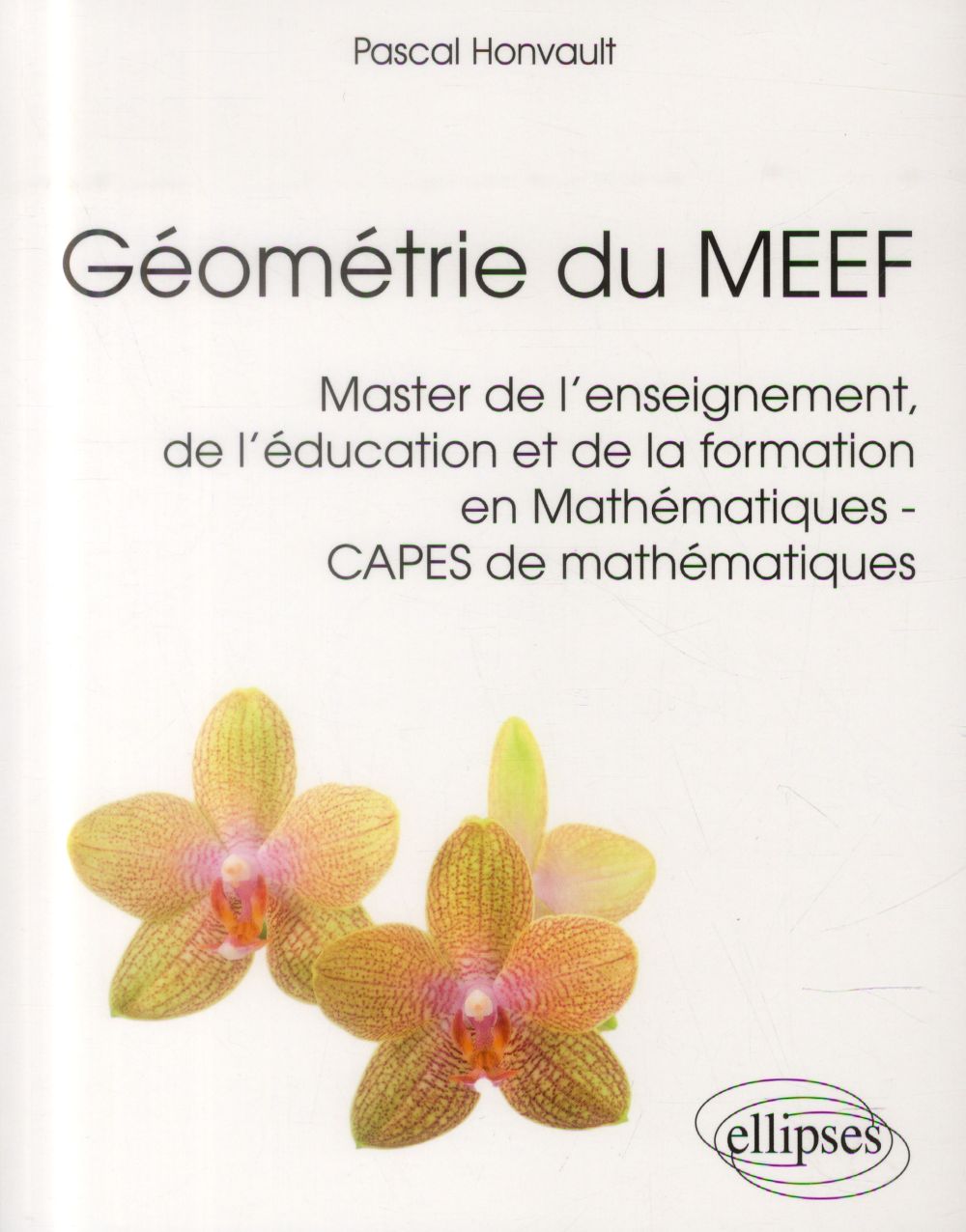 GEOMETRIE DU MEEF (MASTER DE L'ENSEIGNEMENT, DE L'EDUCATION ET DE LA FORMATION) EN MATHEMATIQUES - C