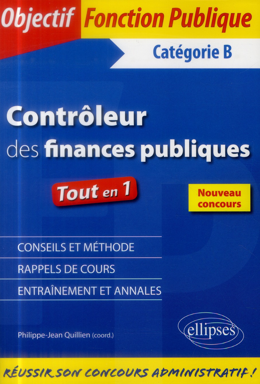 CONTROLEUR DES FINANCES PUBLIQUES - CATEGORIE B