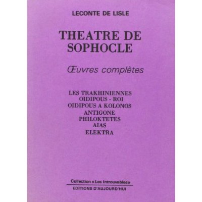 THEATRE DE SOPHOCLE  OEUVRES COMPLETES