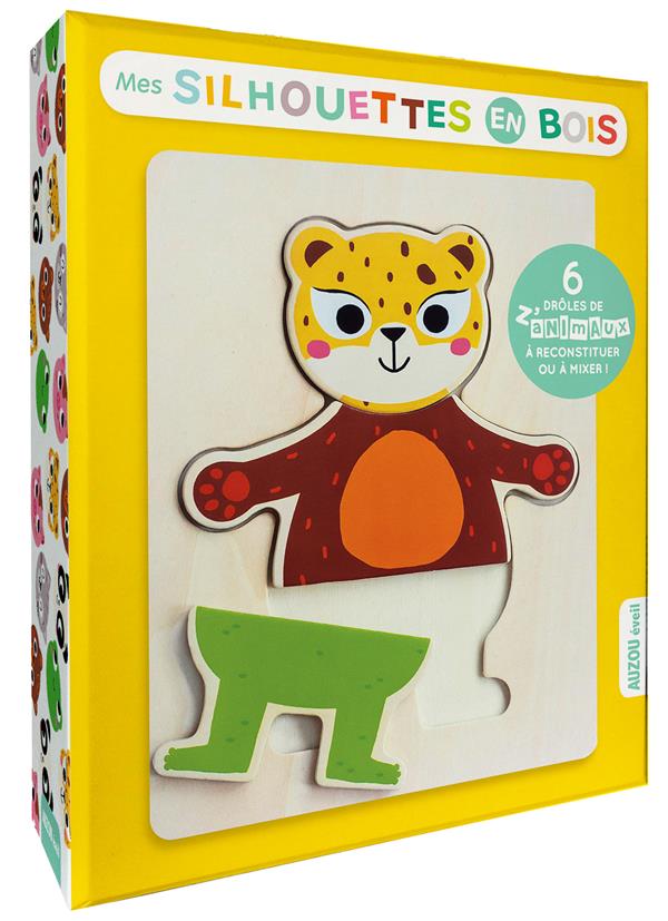 SILHOUETTES BOIS - DROLES DE Z'ANIMAUX A RECONSTITUER